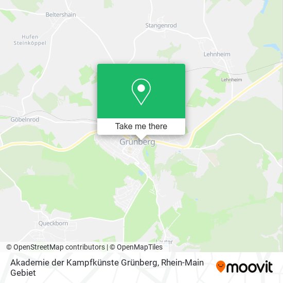 Akademie der Kampfkünste Grünberg map