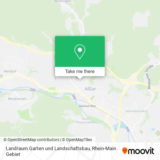 Карта Landraum Garten und Landschaftsbau