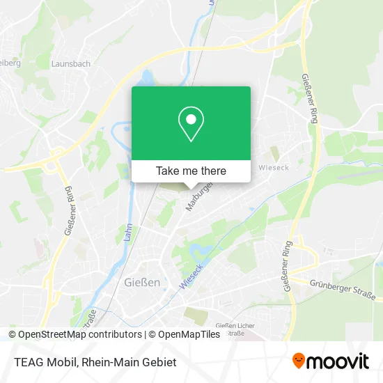 Карта TEAG Mobil