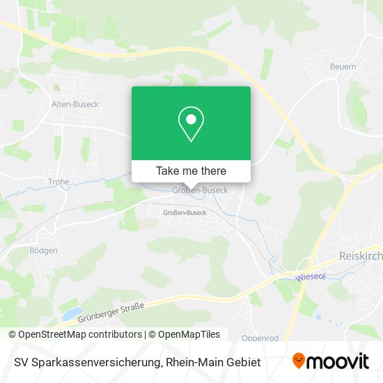 SV Sparkassenversicherung map