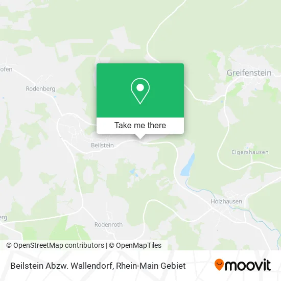 Карта Beilstein Abzw. Wallendorf