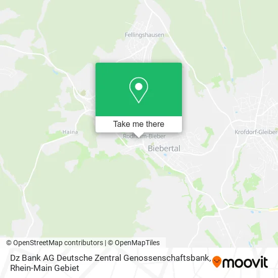 Карта Dz Bank AG Deutsche Zentral Genossenschaftsbank
