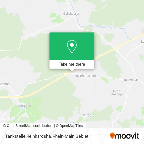 Tankstelle Reinhardsha map