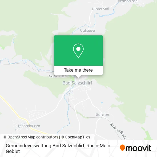 Карта Gemeindeverwaltung Bad Salzschlirf