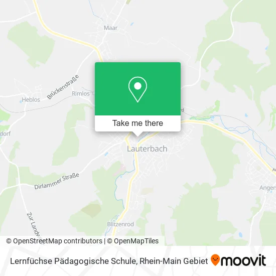 Карта Lernfüchse Pädagogische Schule