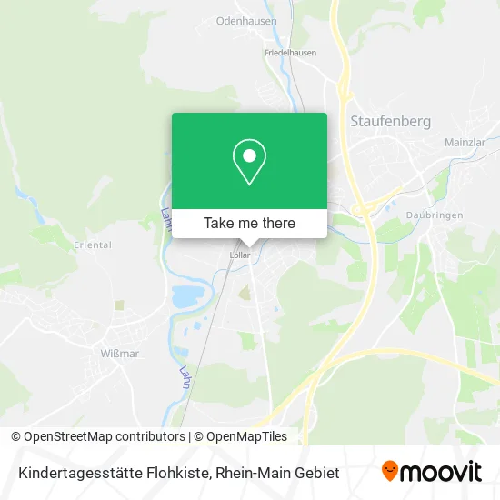 Карта Kindertagesstätte Flohkiste