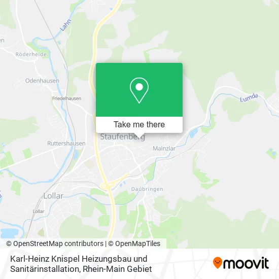 Карта Karl-Heinz Knispel Heizungsbau und Sanitärinstallation