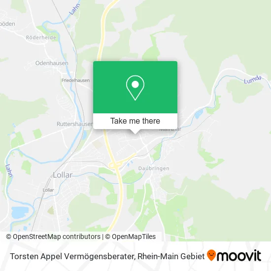 Карта Torsten Appel Vermögensberater