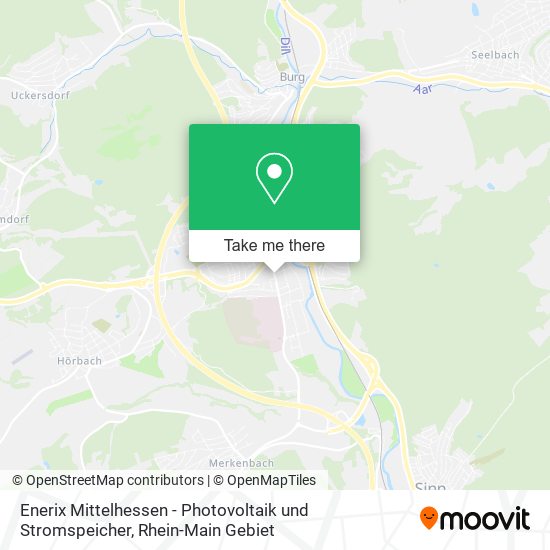 Enerix Mittelhessen - Photovoltaik und Stromspeicher map