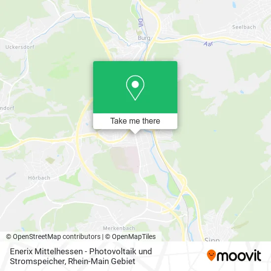 Карта Enerix Mittelhessen - Photovoltaik und Stromspeicher
