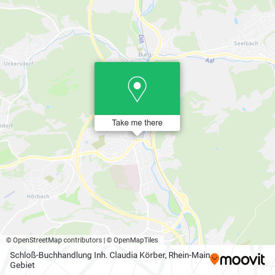 Schloß-Buchhandlung Inh. Claudia Körber map