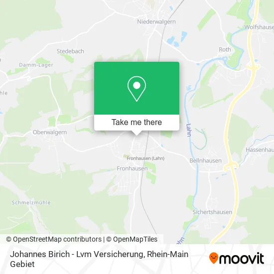 Карта Johannes Birich - Lvm Versicherung