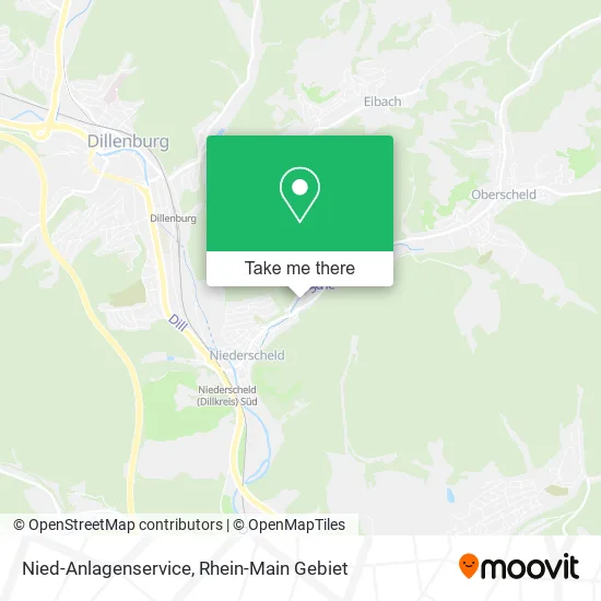 Карта Nied-Anlagenservice