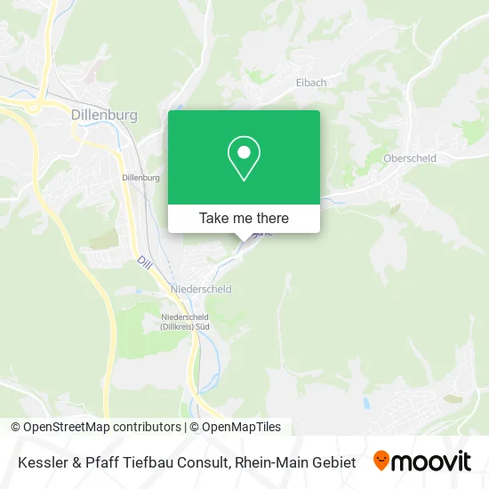 Карта Kessler & Pfaff Tiefbau Consult