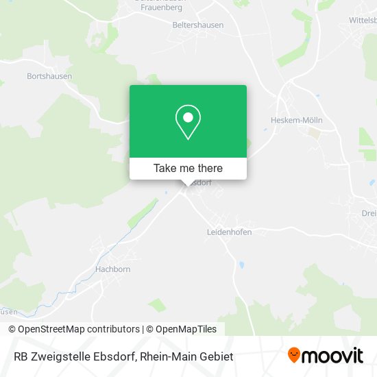 RB Zweigstelle Ebsdorf map