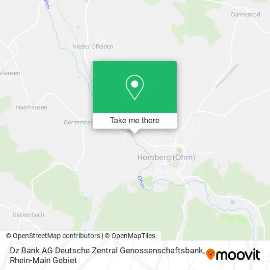 Карта Dz Bank AG Deutsche Zentral Genossenschaftsbank