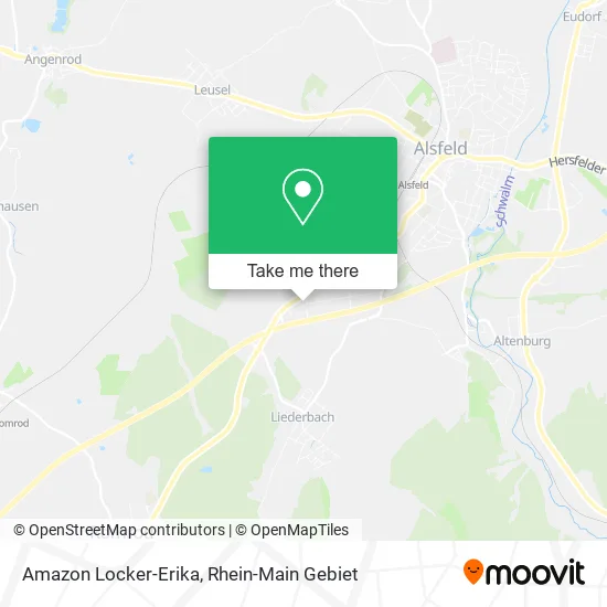 Карта Amazon Locker-Erika