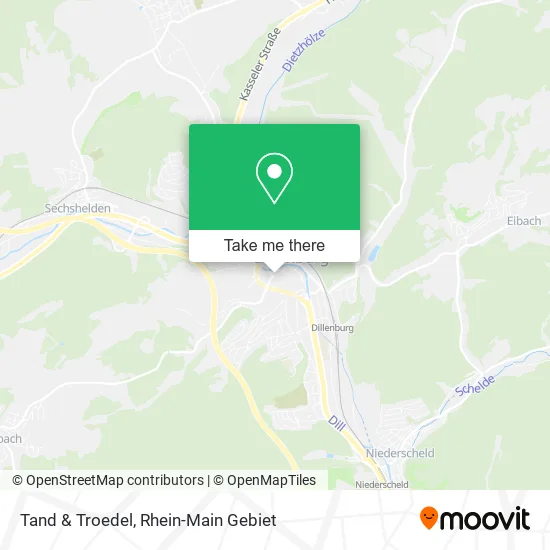 Карта Tand & Troedel