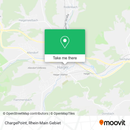 ChargePoint map