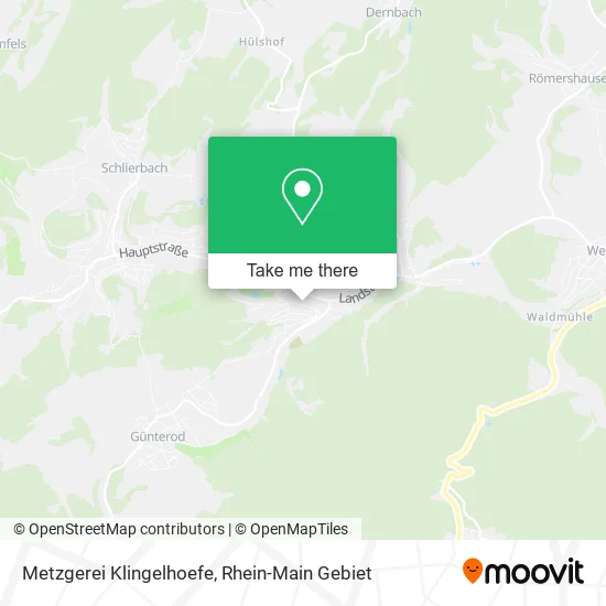 Карта Metzgerei Klingelhoefe