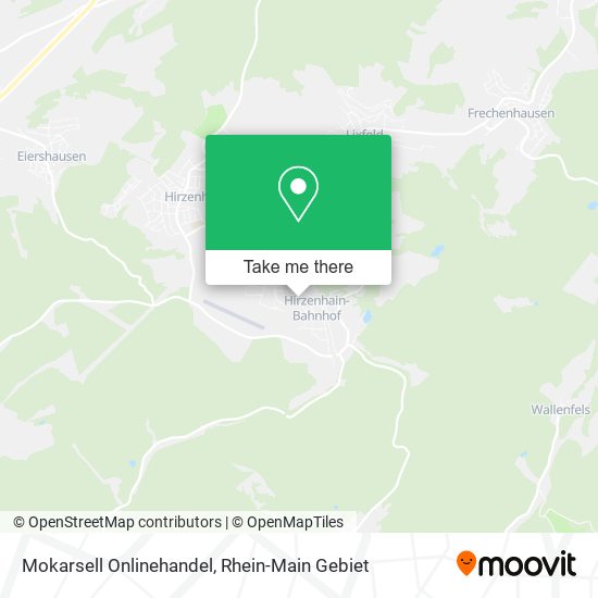 Mokarsell Onlinehandel map