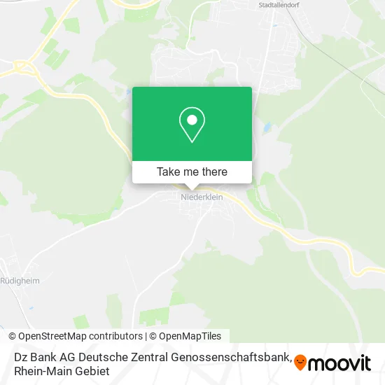 Карта Dz Bank AG Deutsche Zentral Genossenschaftsbank