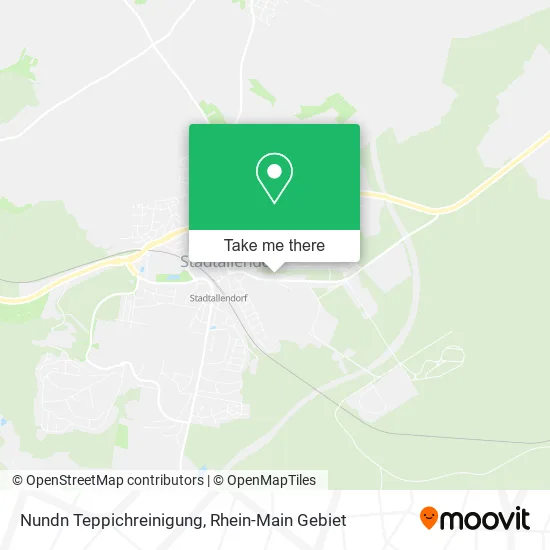 Карта Nundn Teppichreinigung