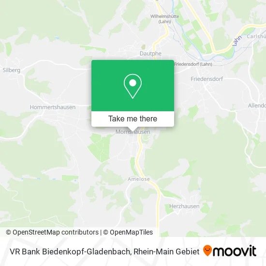 Карта VR Bank Biedenkopf-Gladenbach