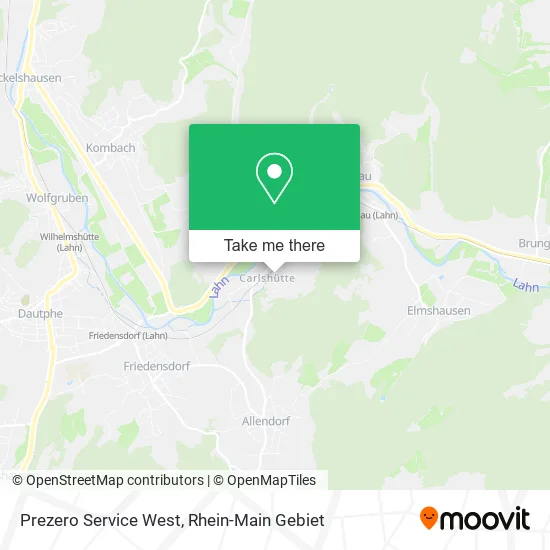 Карта Prezero Service West
