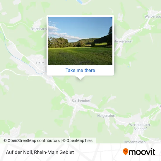 Карта Auf der Noll