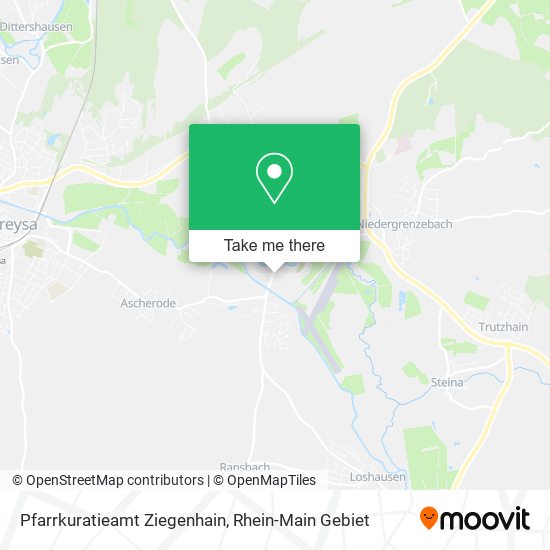 Pfarrkuratieamt Ziegenhain map