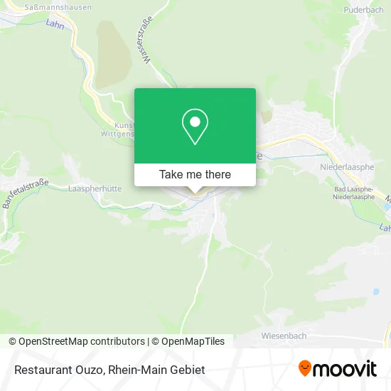 Карта Restaurant Ouzo