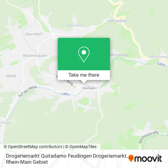 Карта Drogeriemarkt Quitadamo Feudingen Drogeriemarkt