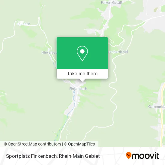 Карта Sportplatz Finkenbach