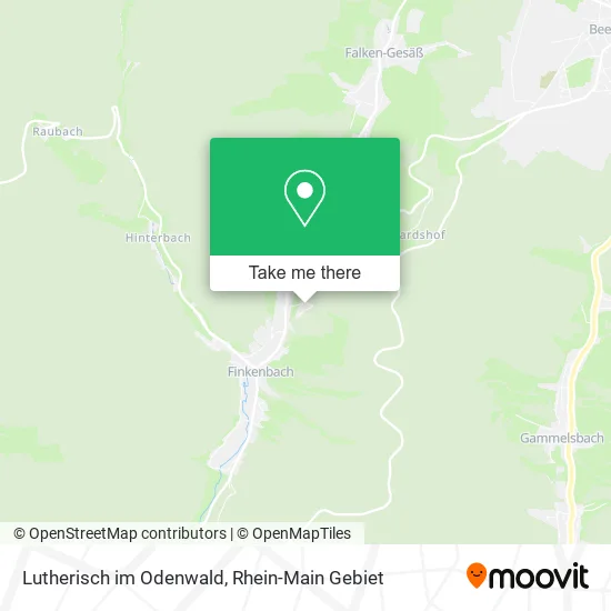 Карта Lutherisch im Odenwald