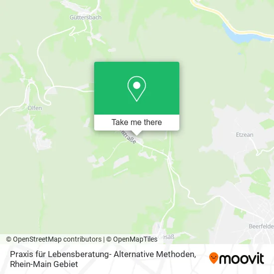 Карта Praxis für Lebensberatung- Alternative Methoden