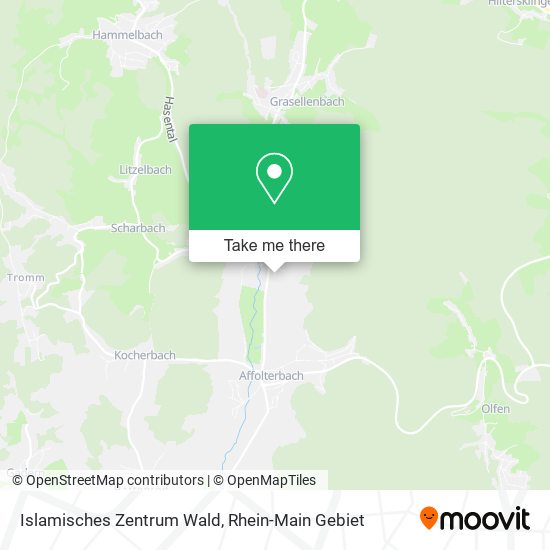 Islamisches Zentrum Wald map