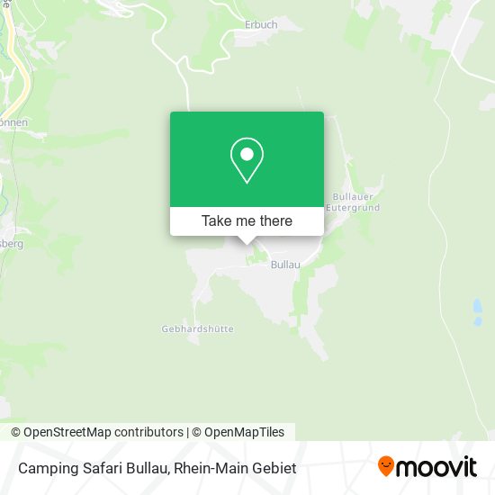 Карта Camping Safari Bullau