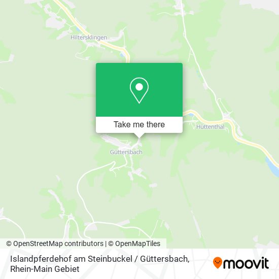 Islandpferdehof am Steinbuckel / Güttersbach map
