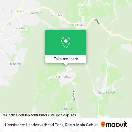 Карта Hessischer Landesverband Tanz