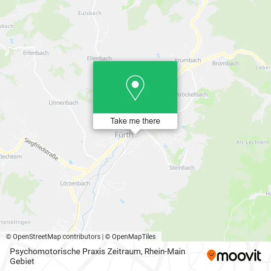 Карта Psychomotorische Praxis Zeitraum