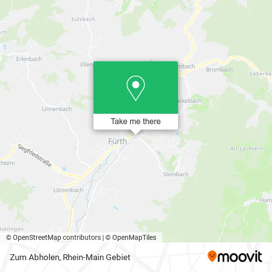 Карта Zum Abholen