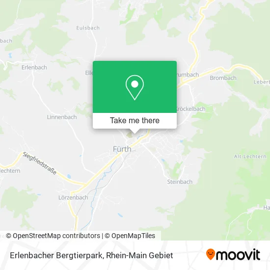 Карта Erlenbacher Bergtierpark