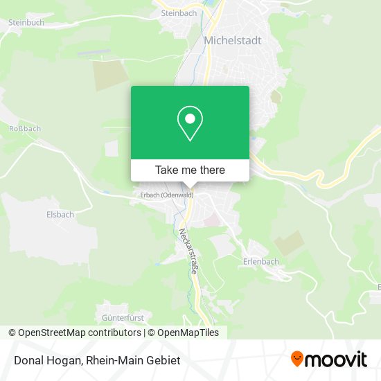 Donal Hogan map