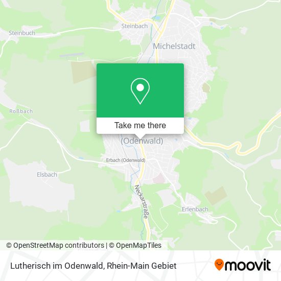 Карта Lutherisch im Odenwald