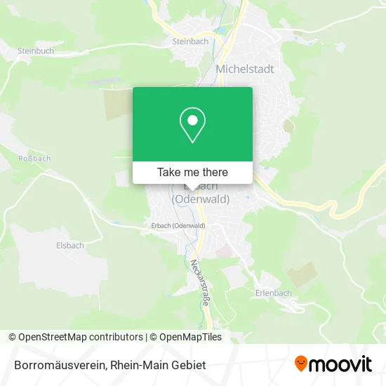 Карта Borromäusverein