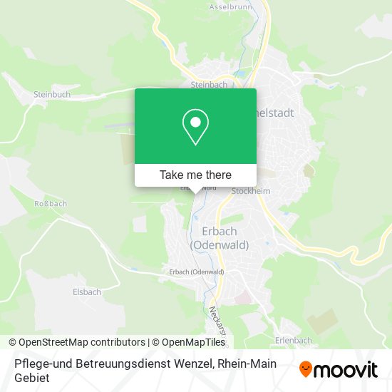 Pflege-und Betreuungsdienst Wenzel map
