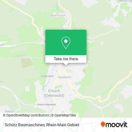 Schütz Baumaschinen map
