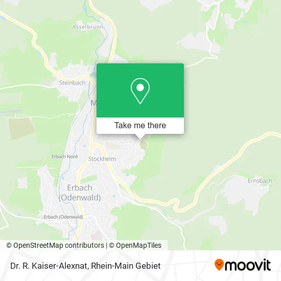 Карта Dr. R. Kaiser-Alexnat
