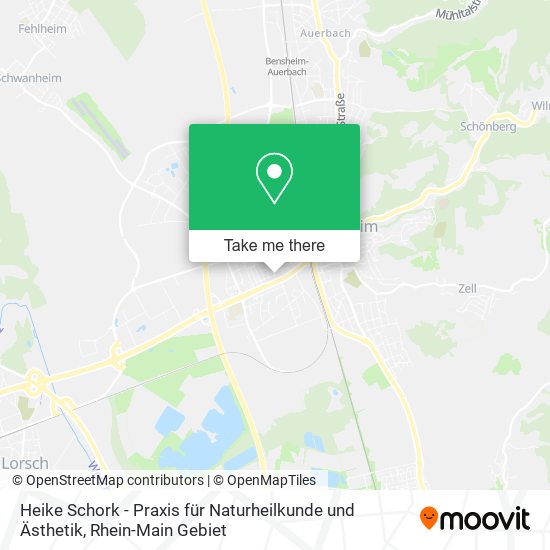Heike Schork - Praxis für Naturheilkunde und Ästhetik map